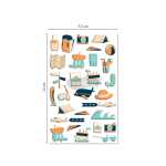 Clairefontaine Cooky, 1Bg 7,5x12cm, Reisen