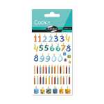 Clairefontaine Cooky, 1Bg 7,5x12cm, Kerzen