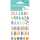 Clairefontaine Cooky, 1Bg 7,5x12cm, Kerzen