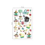 Clairefontaine Cooky, 1Bg 7,5x12cm, Jahrmarkt