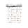 Maildor M. Design Stickino 38x30 Sternen