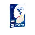Clairefontaine Papier ppp A4 160G 50BL Grau