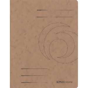 HLZ Schnellhefter Karton A4 braun