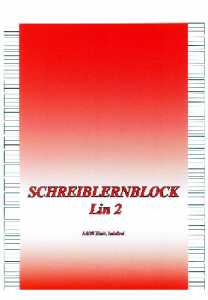 PVP Schreiblernblock A4 Lineatur 2 mit Kopfbogen 30 Blatt
