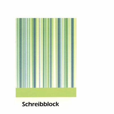 KOH Schreibblock A6  Notizblock  blanco   50 Blatt