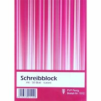 KOH Schreibblock A6 Notizblock  kariert   50 Blatt