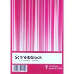 PVP Schreibblock A6 kariert 50 Blatt