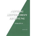 PVP Auftrag/Lieferschein/Rechnung ohne Durchschrift A5 50 Bl