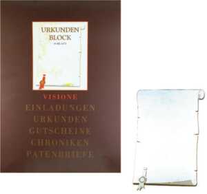 PVP Urkundenblock A4 - 10 Blatt