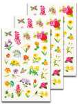 TSI Schmucketiketten "Blumen"