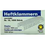 MAG-O Heftklammern Nr. 10 - 1000 Stück verzinkt - 4 mm
