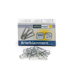MAG-O Büroklammern 26 mm verzinkt 100
