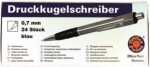 MAG-O Kugelschreiber Druckkugelschreiber Plast 24er Pack