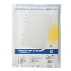MAG-O Prospekthüllen PP A4 glasklar 100er Pack