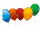 STY Luftballons 10er Pack sortiert Umfang ca. 60 cm