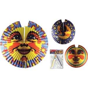 STY Laterne Lampion Sonne Mond Sterne D = 45 cm , sortiert