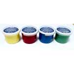STY Finger- Malfarben 4er Set - 4 x 100 g / Becher