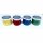 KOH Finger Malfarben  4er Set    4 x 100 g / Becher