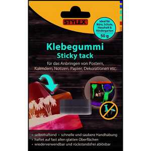 STY Klebegummi " Sticky tack " wiederverwendbar - 50 g