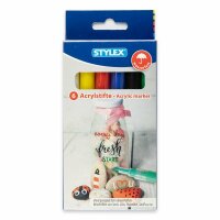 KOH Acrylstifte  Acrylmalstifte  Grundsortiment  6 Farben...