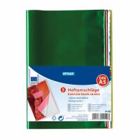 KOH Heftumschläge A5  5er Pack  farblich sortiert