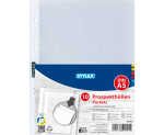 STY Prospekthüllen PP A5 genarbt 10er Pack