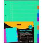 STY Register A4 gelocht 10er Pack extra breit