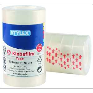 STY Klebefilm 12 mm x 10 m , im 6er Pack