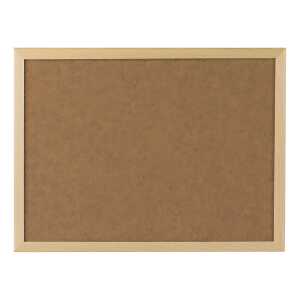 STY Pinnwand Kork mit Holzrahmen - 30 cm x 40 cm