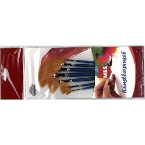 CMI Pinsel Golden Synthetikhaar Fächer 7er Set