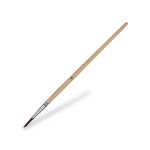 CMI Pinsel- Set 6er - Aquarell/ Borstenpinsel Naturholzstiel