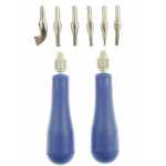 CMI Linolschnitt Set - Linolbesteck 6 + 2