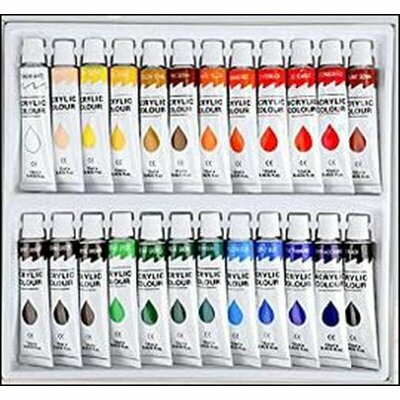 KOH Acrylfarben  24er Set    24 x 12 ml  / Tuben