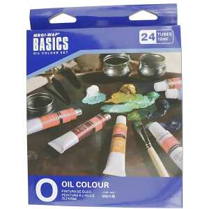 CMI Ölmalfarben 24er Set - 24 x 12 ml / Tuben