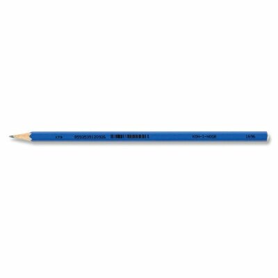 KOH Bleistifte - Schulbleistifte mit sechseckigem Profil " Blau " Gradation HB - im 144 Pack