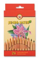 KOH Buntstifte Natur Jumbo Schul- Farbstifte 5,6 mm Mine...