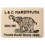 KOH Radiergummi Klassisch eckig weiß 2er Blister