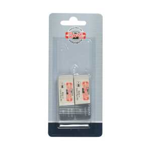 KOH Radiergummi Universal weiß / grau 2er Blister