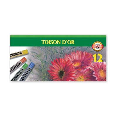 KOH Pastellkreide 12Farb. 8512 Toison dOr