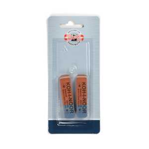 KOH Radiergummi Universal rot / blau 2er Blister