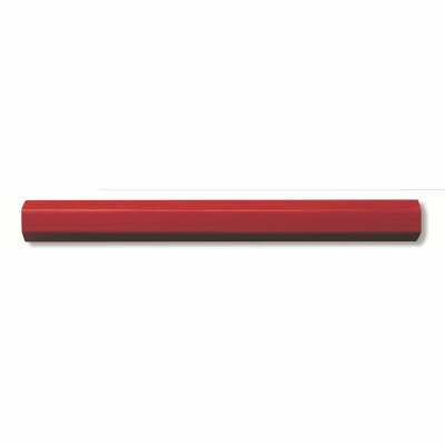 KOH Markierungskreide " Forestry - Red " für nasses und trockenes Holz / 10,5 mm x 115 mm, im 12er Pack