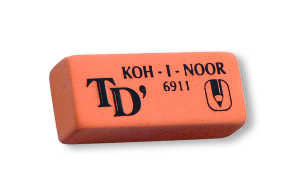 KOH Radiergummi Toison Dòr eckig 20er Pack