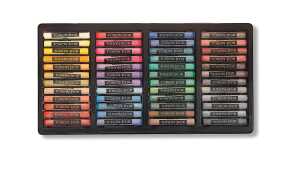 KOH Pastellkreide rund weich f Künstler 48er Set Metalletui