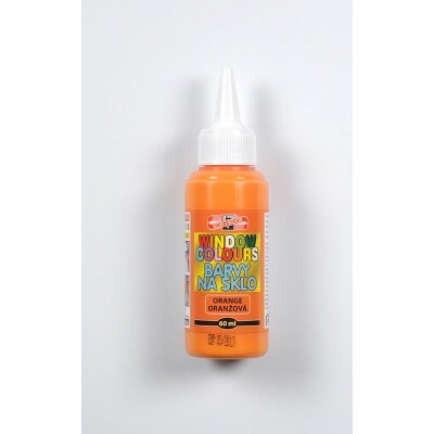 KOH Fenstermalfarbe 60 ml  Glasmalfarbe    Orange