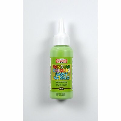 KOH Fenstermalfarbe 60 ml  Glasmalfarbe    Light Green