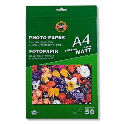 KOH Fotopapier A4 - weiß, matt - 50 Blatt 190 g/m²