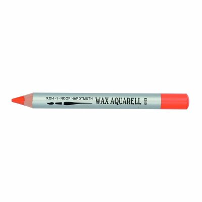 KOH Aquarell- Wachsaquarell Farbstifte - Reddish Orange - 4er Pack