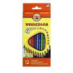KOH Buntstifte Schule Triocolor Triocolor 12er