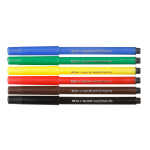 KOH Fasermaler Fisch 2 mm Spitze 6er PP-Hülle