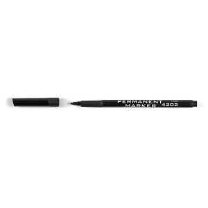 KOH Marker Permanent 4202 Rundspitze 1-2 mm schwarz